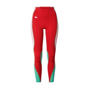 Lacoste Sport Sportovní kalhoty  nefritová / růžová / červená