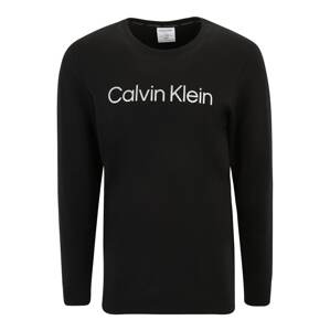 Calvin Klein Underwear Mikina černá / stříbrná