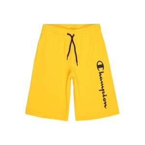 Champion Authentic Athletic Apparel Kalhoty  žlutá / černá