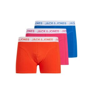 JACK & JONES Boxerky  pink / oranžová / modrá