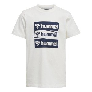 Hummel Funkční tričko 'Karlo'  námořnická modř / bílá