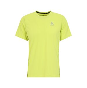 ODLO Funkční tričko 'Zeroweight Chill'  žlutá / šedá