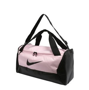 NIKE Sportovní taška 'Brasilia 9.5'  pink / černá