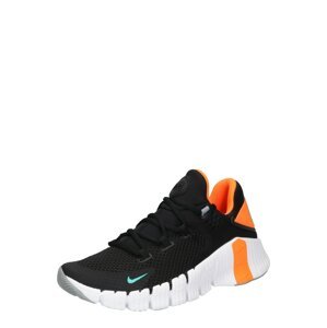 NIKE Sportovní boty 'Free Metcon 4'  černá / nefritová / oranžová