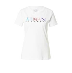 ARMANI EXCHANGE Tričko  bílá / mix barev