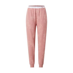Calvin Klein Underwear Pyžamové kalhoty  starorůžová / pastelově červená / černá / bílá