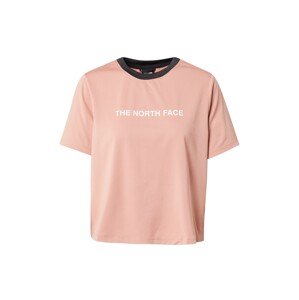 THE NORTH FACE Funkční tričko  růžová / černá