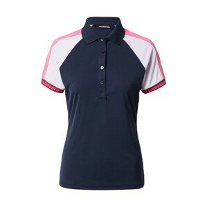 J.Lindeberg Funkční tričko 'Perinne'  námořnická modř / bílá / světle růžová / červená
