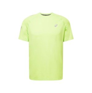 ASICS Funkční tričko  svítivě zelená / černá