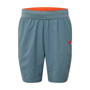 PUMA Sportovní kalhoty 'Ultraweave 7'  grafitová / světle šedá / svítivě oranžová