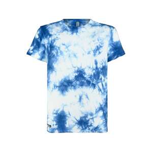 BLUE EFFECT Tričko  modrá / bílá