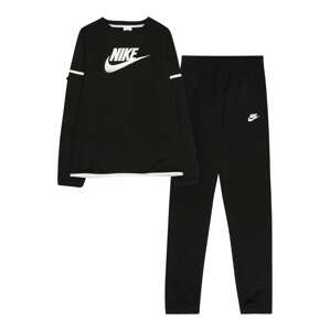 Nike Sportswear Joggingová souprava 'FUTURA'  černá / bílá