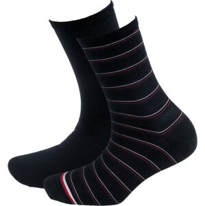 Tommy Hilfiger Underwear Ponožky 'Preppy'  marine modrá / červená / bílá