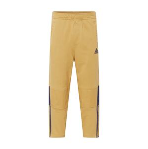 ADIDAS SPORTSWEAR Sportovní kalhoty 'Tiro' námořnická modř / světle hnědá