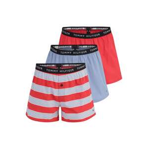 Tommy Hilfiger Underwear Boxerky  světle červená / světlemodrá / bílá