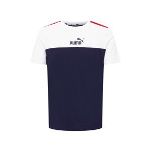 PUMA Funkční tričko  námořnická modř / červená / bílá