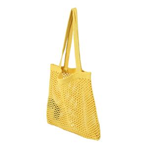 PIECES Nákupní taška 'MARY'  žlutá