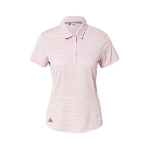 adidas Golf Funkční tričko  růžový melír / tmavě červená