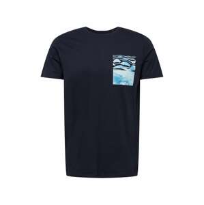 Matinique Tričko 'Jermane'  námořnická modř / aqua modrá