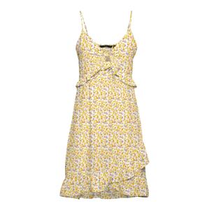 VERO MODA Letní šaty 'Lee'  medová / limone / pastelově zelená / světle fialová / přírodní bílá