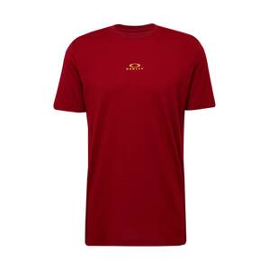OAKLEY Funkční tričko 'BARK NEW' žlutá / červená