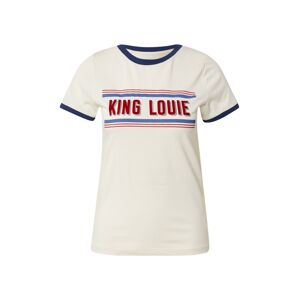 King Louie Tričko  krémová / modrá / námořnická modř / tmavě červená