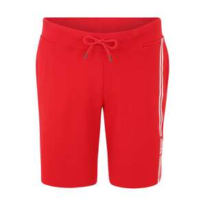 Jack & Jones Plus Kalhoty 'STEVE'  červená / bílá