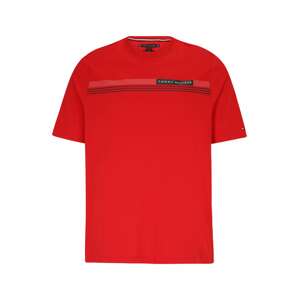 Tommy Hilfiger Big & Tall Tričko  červená / černá / bílá / námořnická modř
