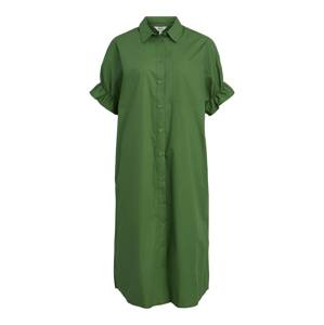 OBJECT Košilové šaty 'Dora'  trávově zelená
