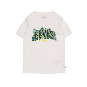 LEVI'S Tričko  bílá / zelená / námořnická modř