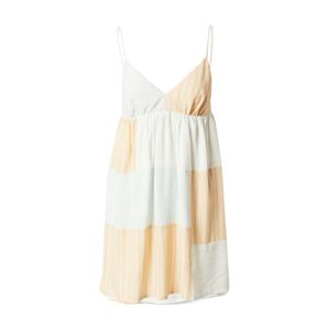sessun Letní šaty 'BAI SAO' kouřově modrá / oranžová / bílá