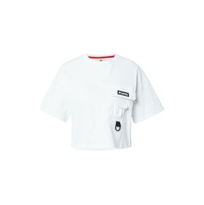 COLUMBIA Funkční tričko 'Field Creek™'  černá / bílá