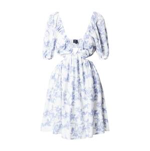 Bardot Letní šaty 'Eden'  modrá / bílá