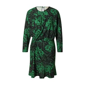 Oasis Šaty zelená / tmavě zelená / černá