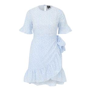 Vero Moda Petite Šaty 'HENNA'  světlemodrá / bílá