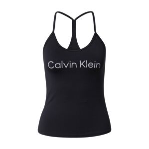 Calvin Klein Performance Sportovní top  šedá / černá