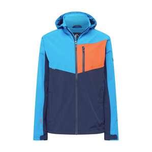 Whistler Outdoorová bunda 'Globe'  námořnická modř / světlemodrá / oranžová