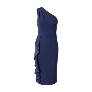Wallis Curve Koktejlové šaty 'Frill' enciánová modrá