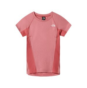 THE NORTH FACE Funkční tričko růžová / růžový melír / bílá
