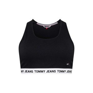 Tommy Jeans Curve Top černá / bílá