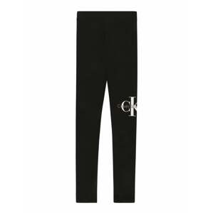 Calvin Klein Jeans Legíny  krémová / hnědá / černá