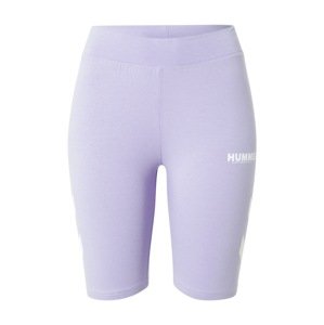Hummel Sportovní kalhoty 'LEGACY'  šeříková / bílá