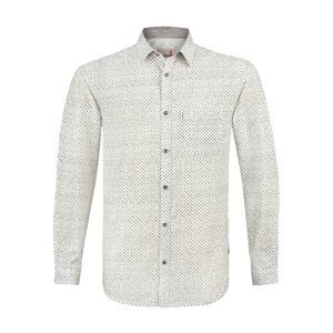 STOCKERPOINT Krojová košile 'Frederico' hnědý melír / bílá