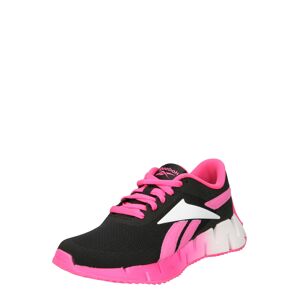 Reebok Sport Sportovní boty 'Zig Dynamica 2' pink / černá / bílá