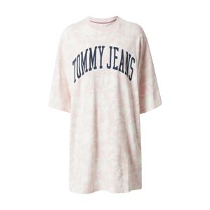 Tommy Jeans Šaty 'COLLEGIATE'  námořnická modř / růžová / pastelově růžová