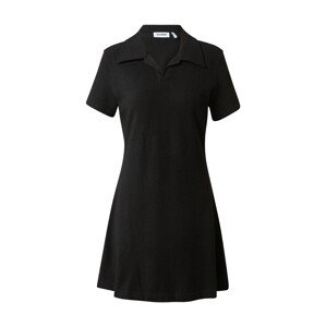 WEEKDAY Košilové šaty 'Sia'  černá