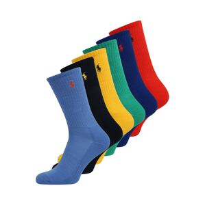 Polo Ralph Lauren Ponožky 'SOLIDS'  námořnická modř / chladná modrá / žlutá / zelená / červená