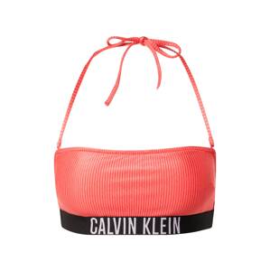 Calvin Klein Swimwear Horní díl plavek růžová / černá / bílá
