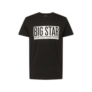 Big Star Tričko 'CIESZBIR'  černá / bílá