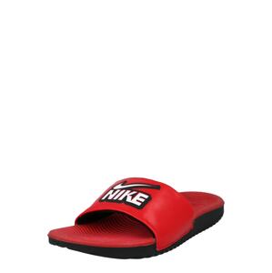 NIKE Plážová/koupací obuv 'Kawa'  červená / černá / bílá